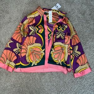 Zara Printed Blouse